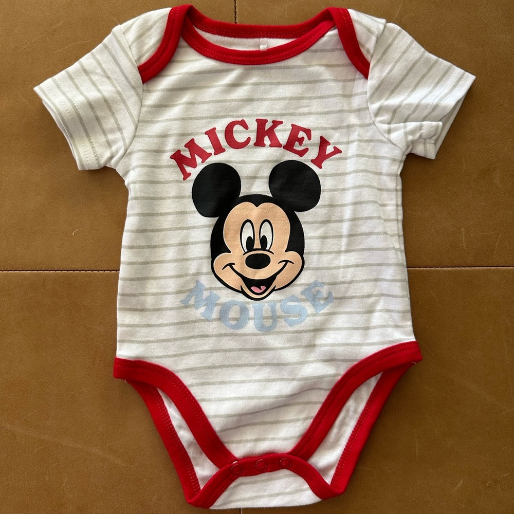 Last chance Disney  Baby Mickey Mouse Onesie 3-6M